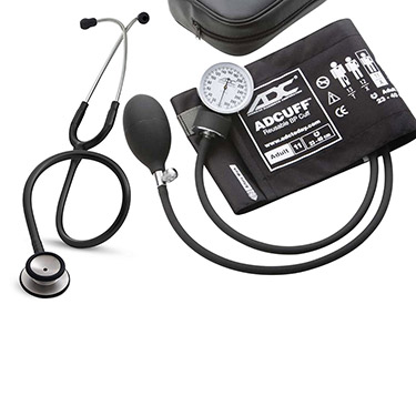 BP apparatus ADC with stethoscope