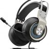 Mpow EG3 Gaming Headset USB Wired,7.1 Surround Sound, Soft Imitation Protein Earmuff,Over-