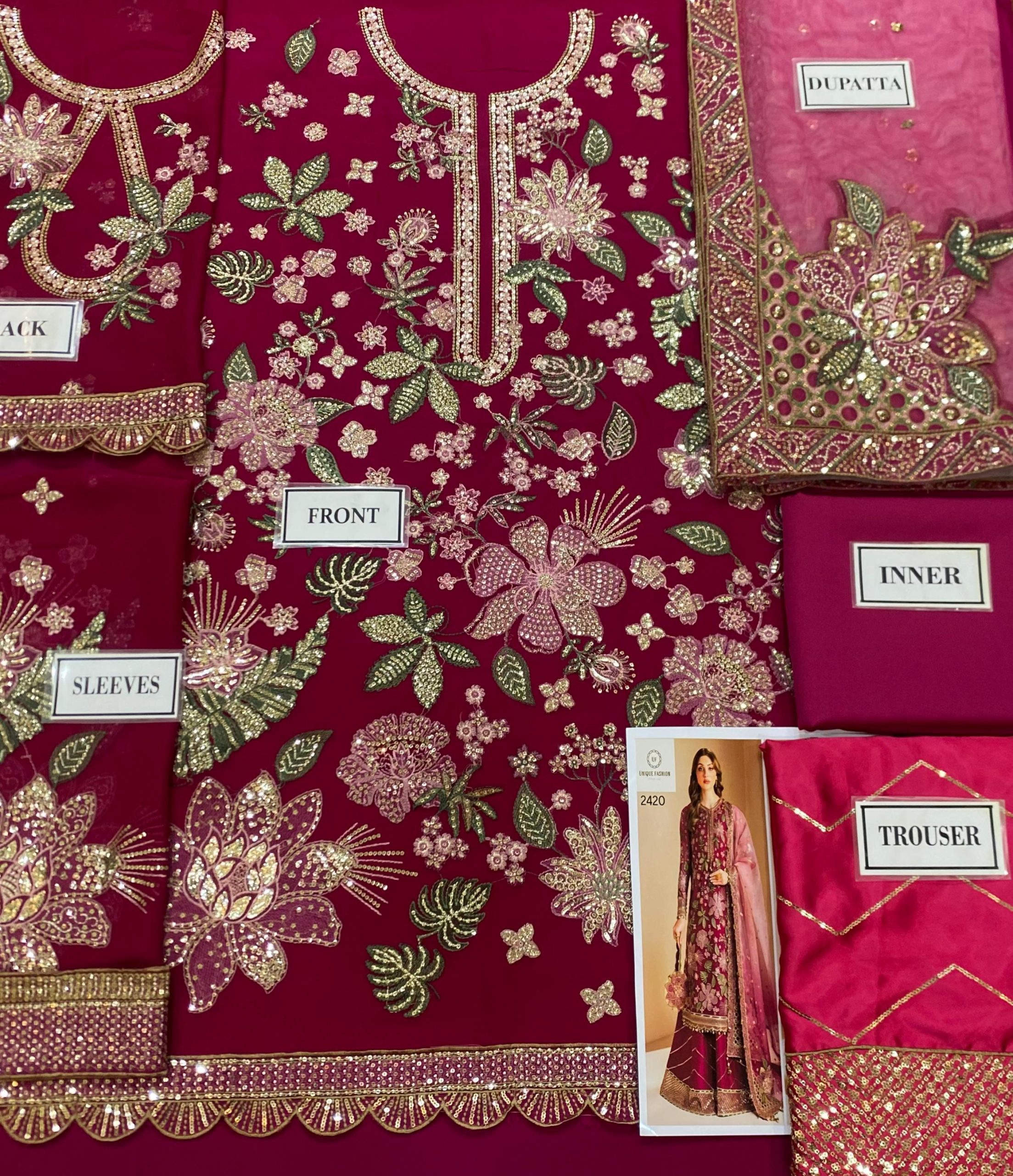 Elegant Semi-Pure Chiffon Embroidered Collection β¨ - Image 6