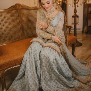 Alternative view of Stuff Soft Organza & Shamos Silk Full Embroidered Front & Back