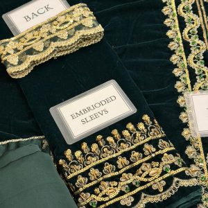 Alternative view of Front Fully Embroidered With Heavy Hand Embelishments And Sequins Work Suit